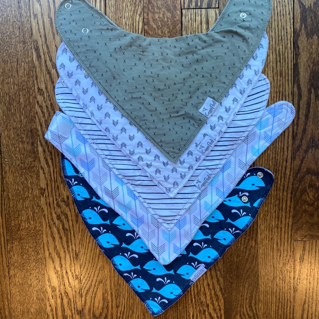Five Assorted Bibs
